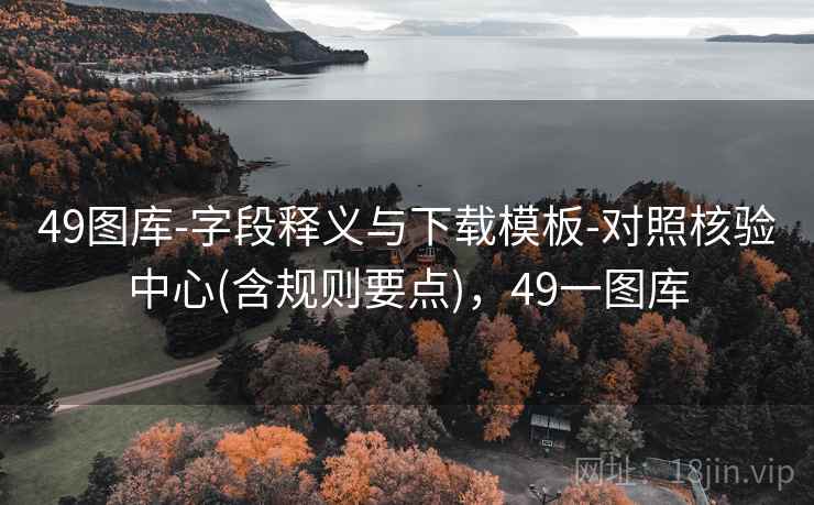 49图库-字段释义与下载模板-对照核验中心(含规则要点),49一图库 49图库-字段释义与下载模板-对照核验中心(含规则要点),49一图库
